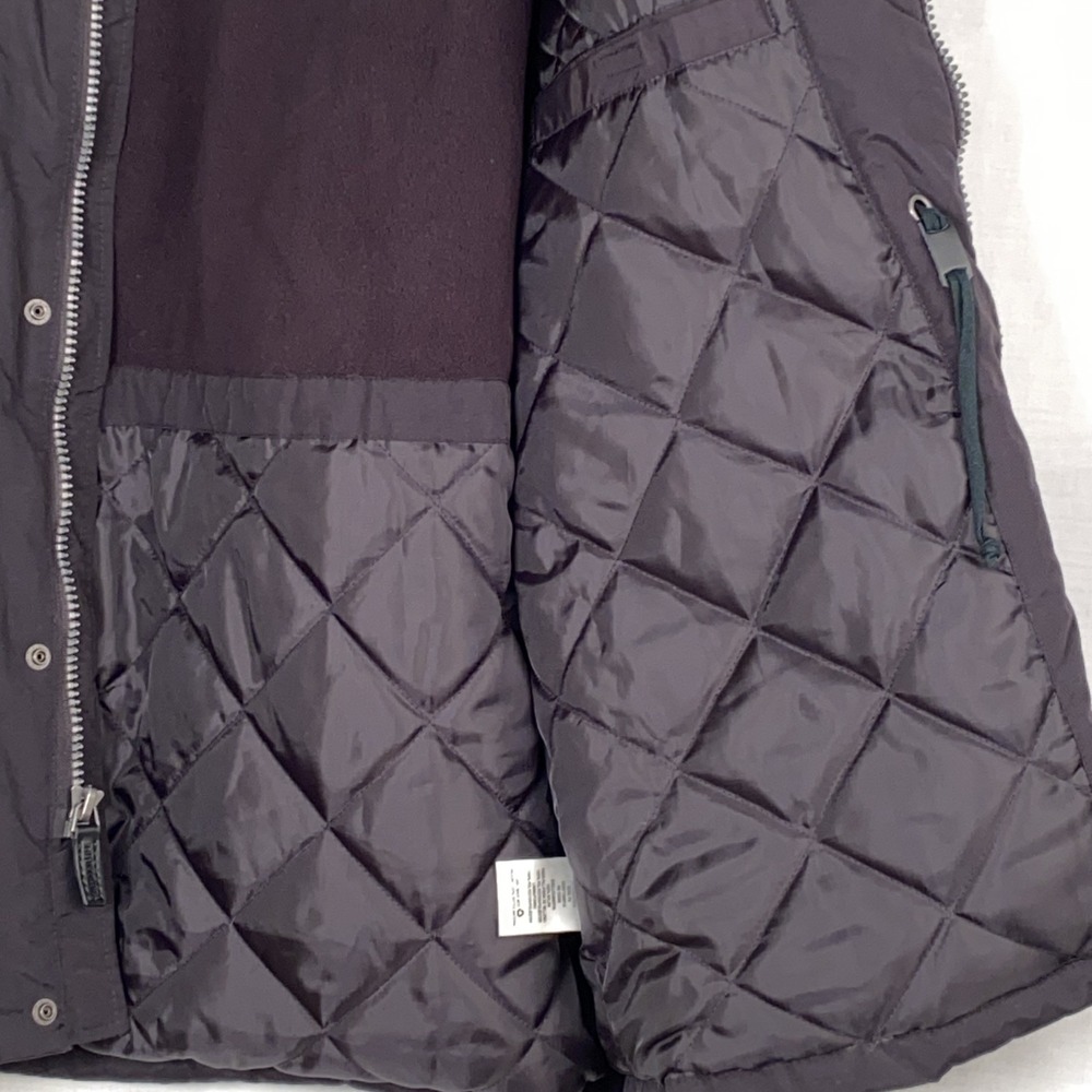 Outdoor Life Winter Coat Men's L Black Polyester Hooded Parka - Picture 8 of 13